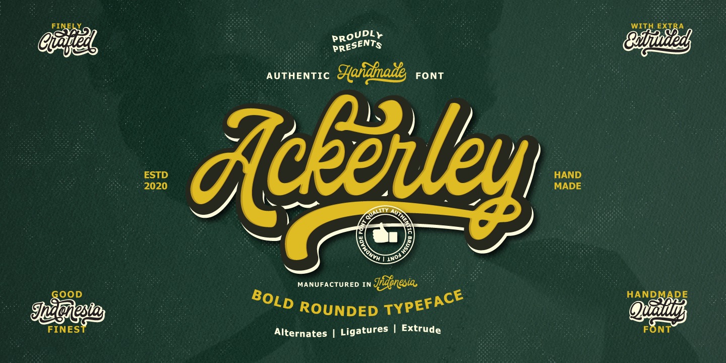 Ackerley Script Font